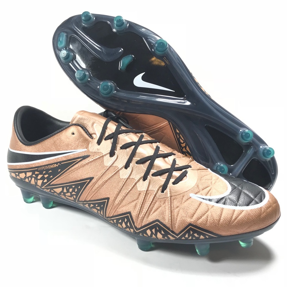 Nike Hypervenom Phinish Soccer Cleats Bronze S 11